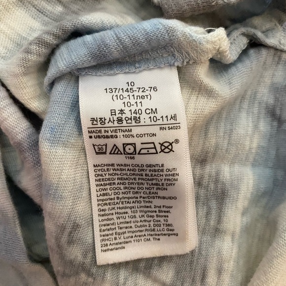 Gap Teen, Tie Dye, Crew Neck, Tee - Picture 7 of 7